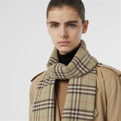 burberry schal grün